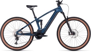 CUBE CUBE STEREO HYBRID 120 RACE 750 PETROLBLUE N BLACK 2024 DRIMALASBIKES